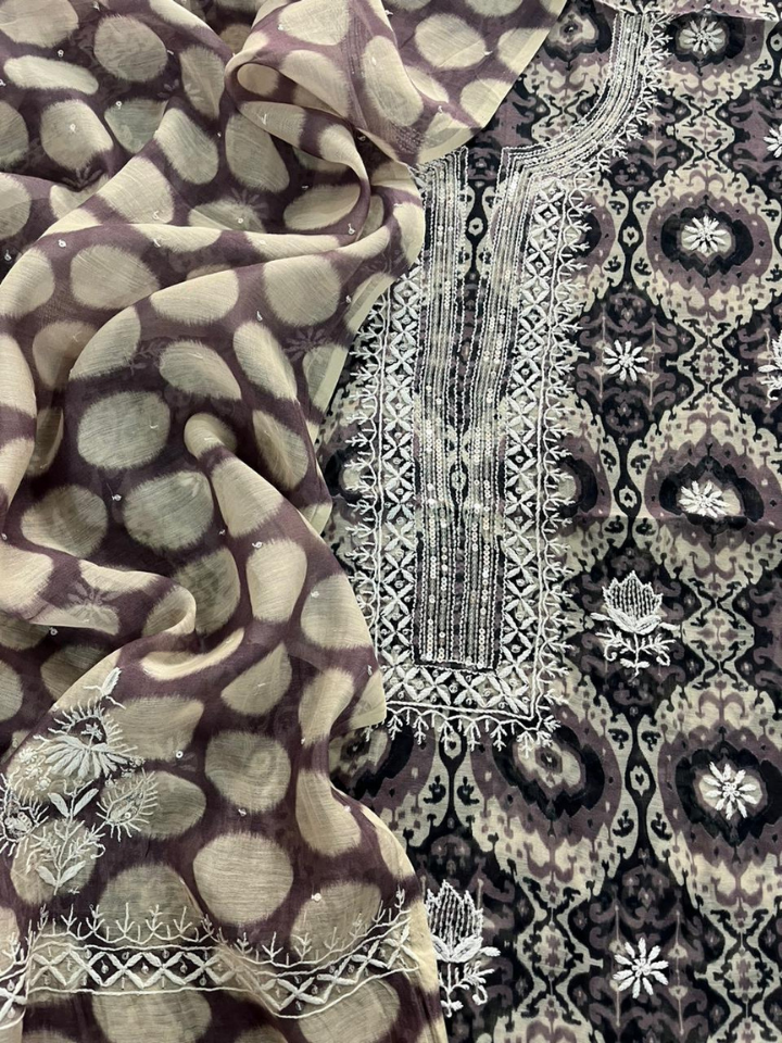 Lucknowi Chikankari Handwork