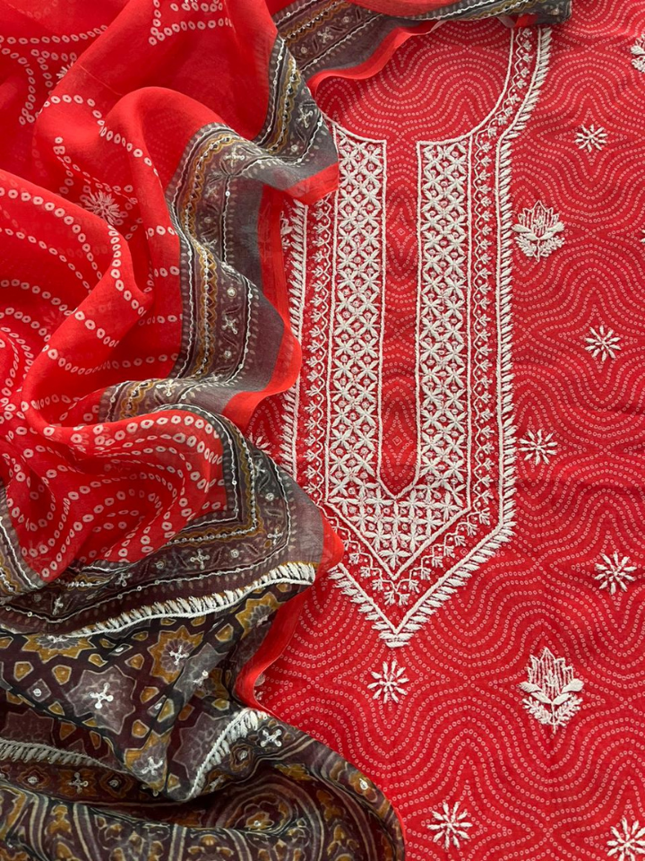 Lucknowi Chikankari Handwork