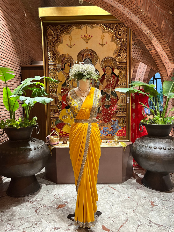 Stunning Pre-Drape Saree
