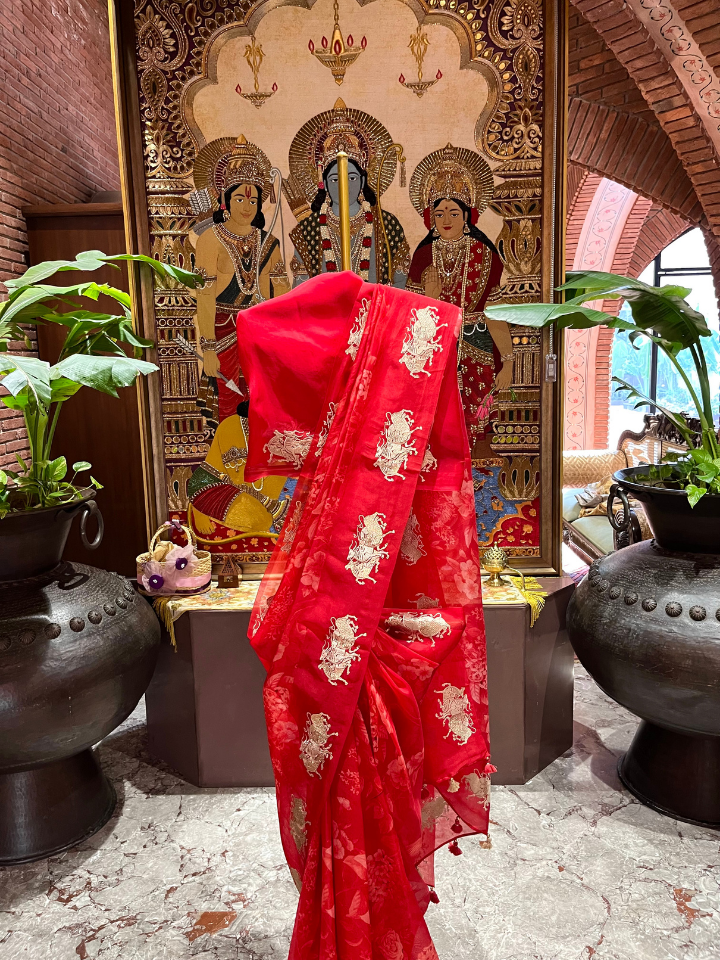 Kora Silk Saree