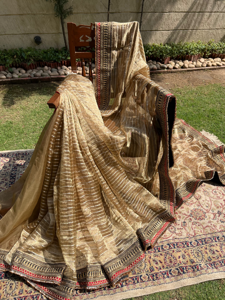 Dulhan - Tissue Silk Saree