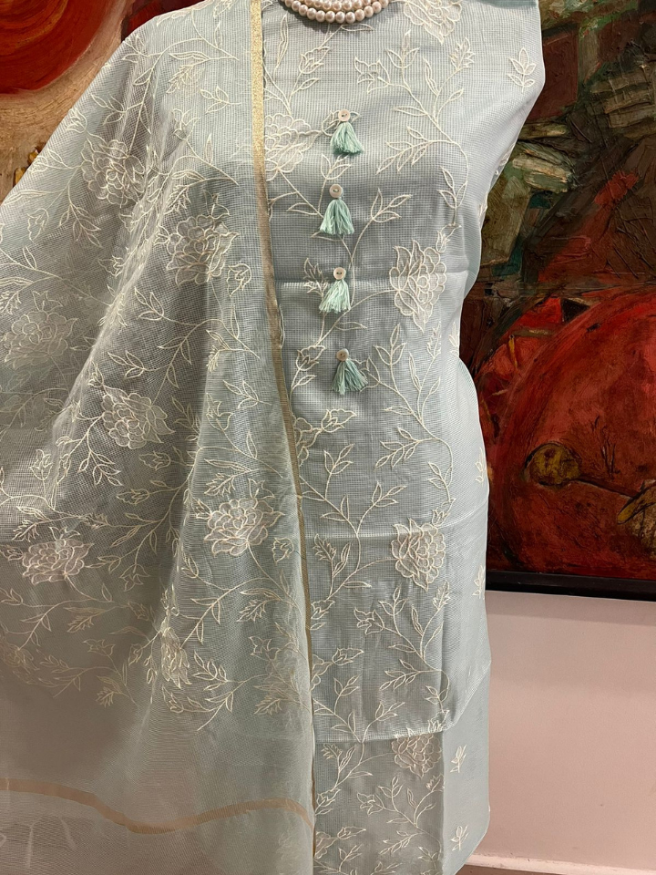 Kota Doriya Applique Work 