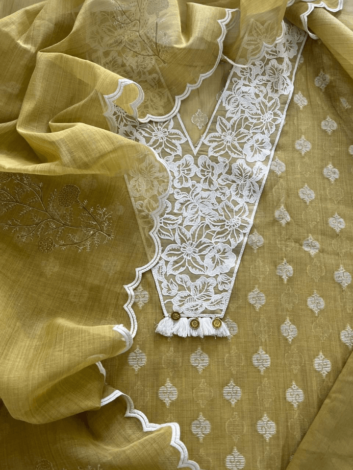 Jamdani Weaving X Block Printing
