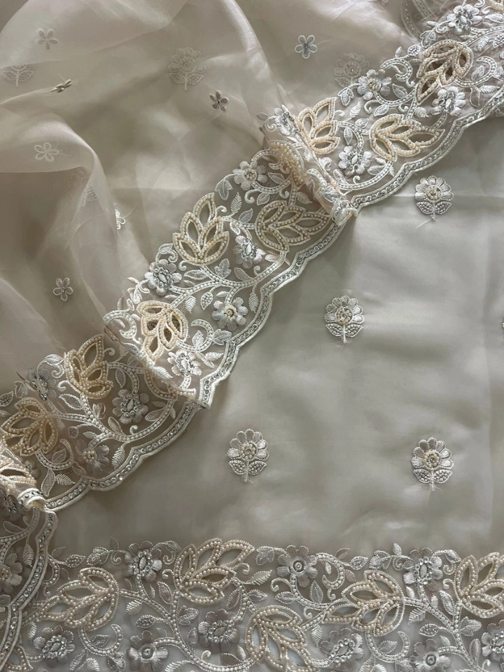 Rush Deal - Grab Organza Cutwork Now