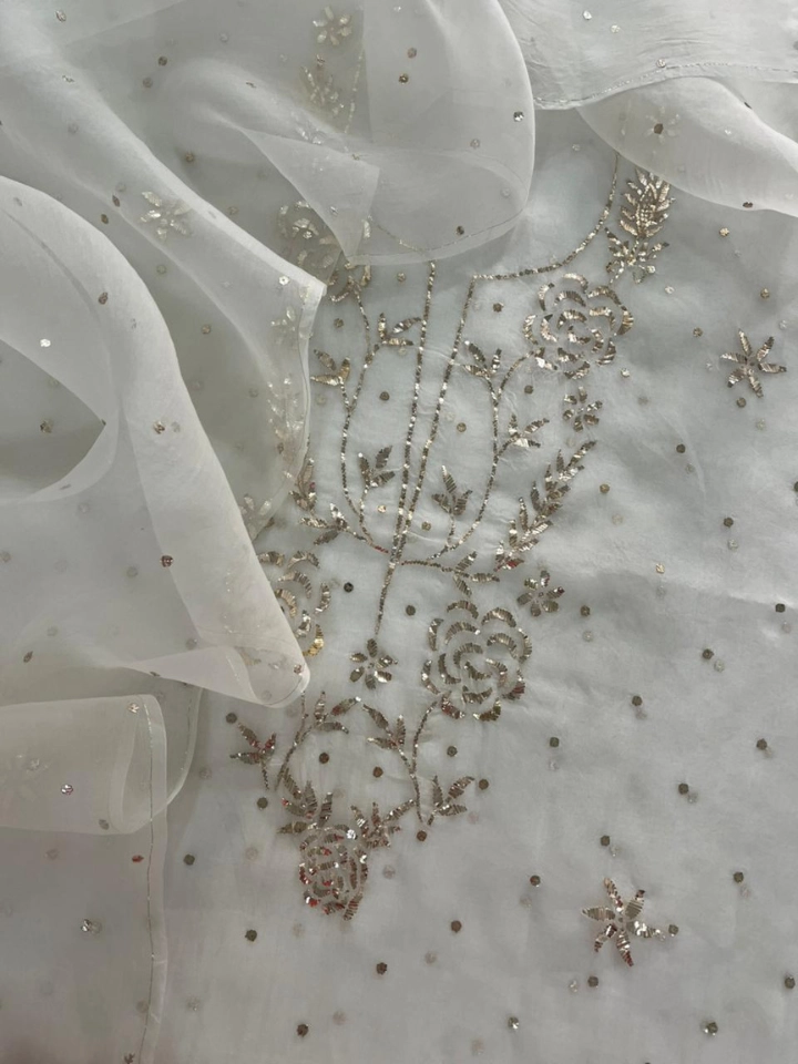 The Class Apart - Mukaish Kamdani (Dyeable)