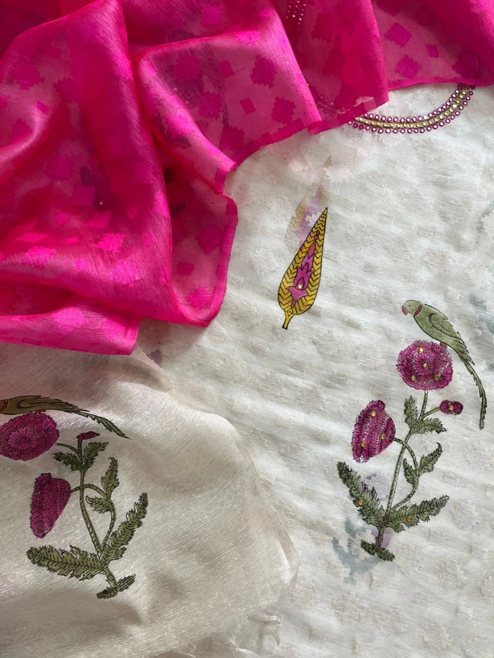 Steal Deal - Grab Pure Linen Silk Now 